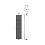 Columna acústica BIAMP DESONO COLW41 (unidad)