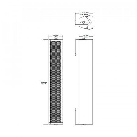 Columna acústica BIAMP DESONO COLS81 (unidad)