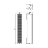 Columna acústica BIAMP DESONO COLS81 (unidad)
