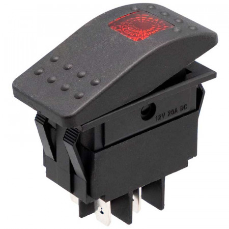 Interruptor para automóvil/embarcación 20A/12VDC