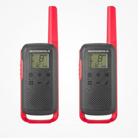 MOTOROLA TLKR T62 sin Microauricular ROJO
