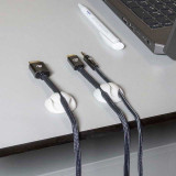 Gestor de Cableado 3 ranuras cable 5.3mm. 6 uds.