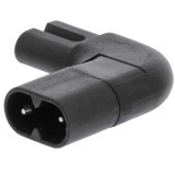 Adaptador IEC-320-C8 a IEC-320-C7