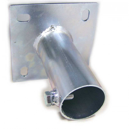 Base suelo mástil tubo 60mm