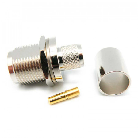 CONECTOR N Hembra aéreo crimpar para LMR-400
