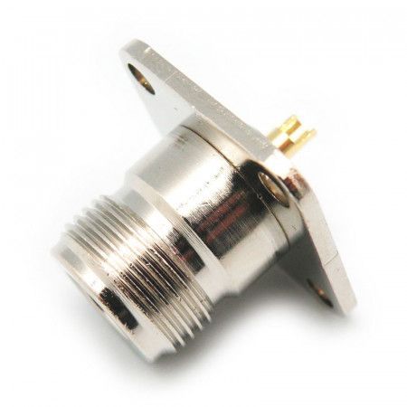 Conector N hembra chasis