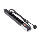 Regleta de aluminio PDU 6 tomas LAPARA 00030501