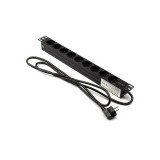 Regleta de aluminio PDU 9 tomas LAPARA 00030510