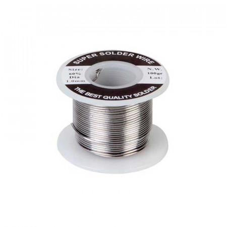 Estaño de 1mm. y 100gr.