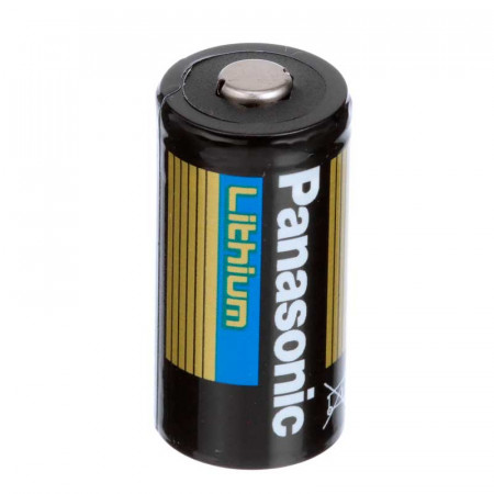 PILA LITIO CR123A - PANASONIC 3V - 1.400mAh