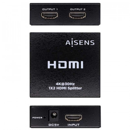 Repartidor HDMI 1 entrada y 2 salidas Ultra HD 4K