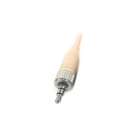 Conector Jack 3.5mm estéreo rosca color carne