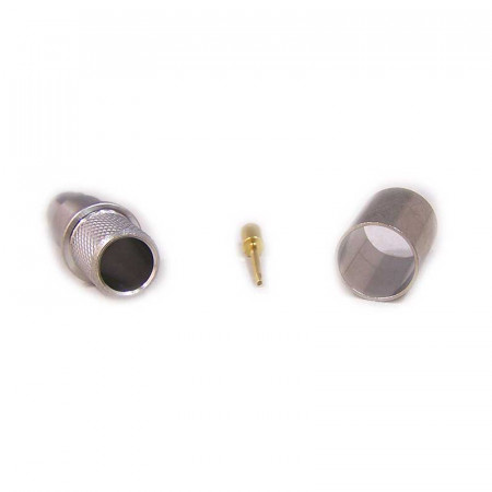 CONECTOR SMA MACHO REVERSE CRIMPAR LMR-400