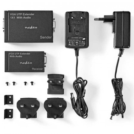 Extensor VGA vía UTP, FTP, RJ45