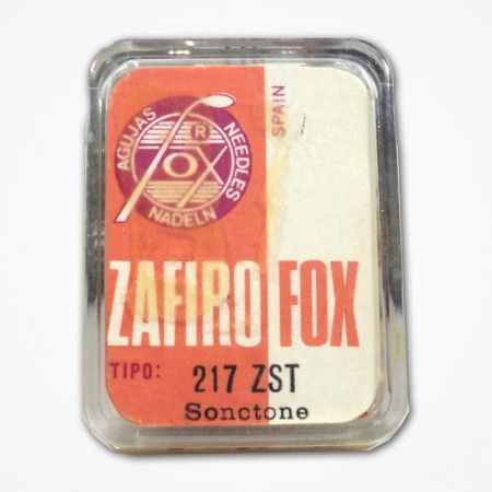 Aguja de zafiro. FOX 217 ZST  - Fonestar