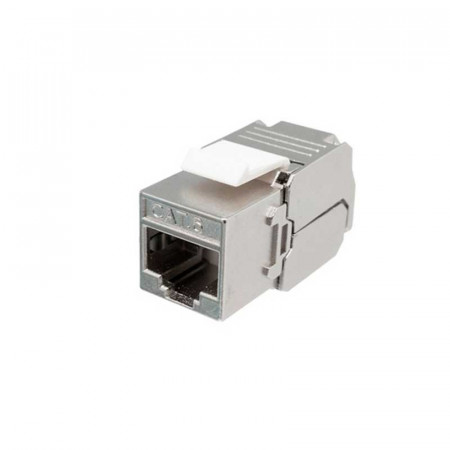 Conector RJ45 KEYSTONE STP/FTP CAT 6 180º