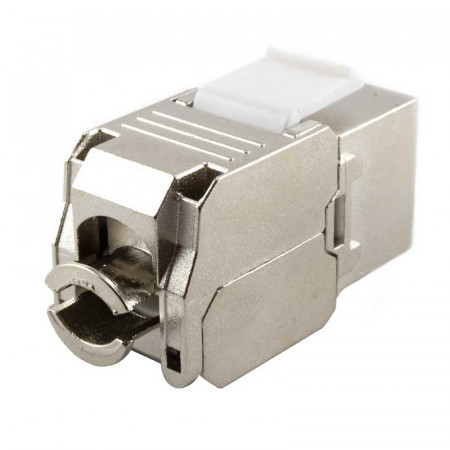 Conector RJ45 KEYSTONE STP/FTP CAT 6 180º