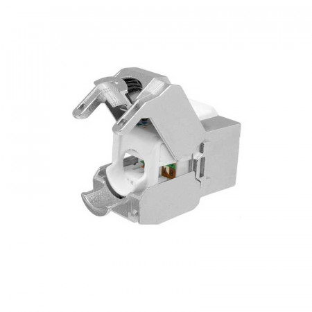 Conector RJ45 KEYSTONE STP/FTP CAT 6 180º