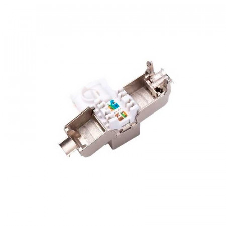 Conector RJ45 KEYSTONE STP/FTP CAT 6 180º