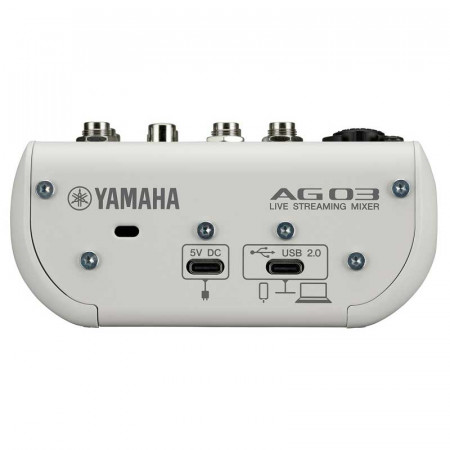 Mesa de mezclas YAMAHA AG03MK2W