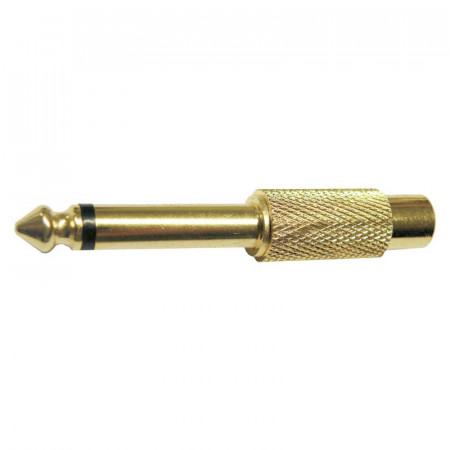 RCA hembra - Jack macho 6,3mm.