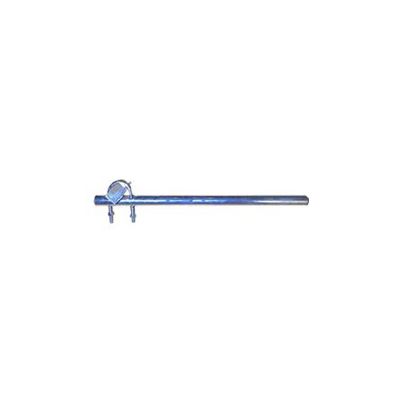 Soporte polarización vertical tubo galvanizado