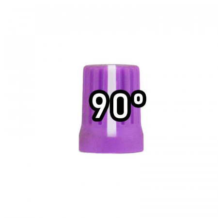 DJ TechTools Chroma Caps Super Knob Púrpura 90º