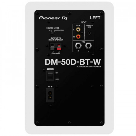 PIONEER DJ DM-50D BT W