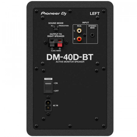 PIONEER DJ DM-40D BT NEGRO