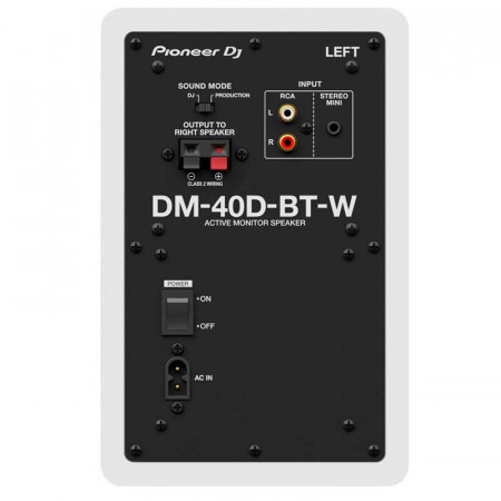 PIONEER DJ DM-40D W