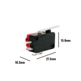 Interruptor final de carrera 6A/250Vac