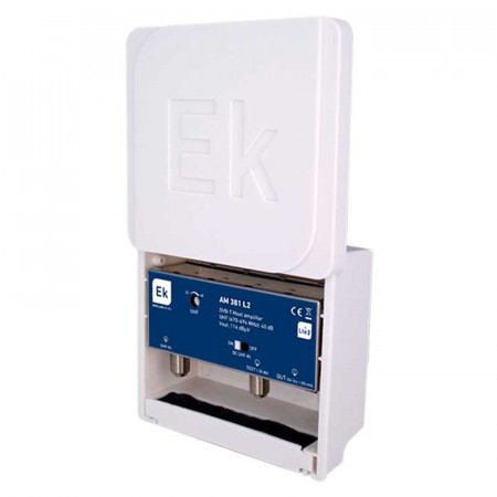 AMPLIFICADOR MASTIL 1 ENTRADA UHF EK AM 381 L2