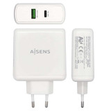 Cargador de pared USB-C + USB-A 3.0 48W