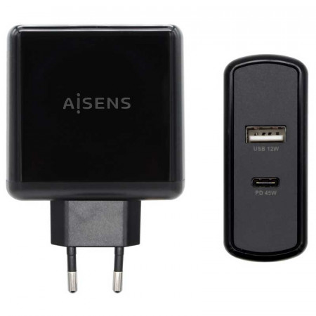 Cargador de pared USB-C + USB-A 3.0 57W