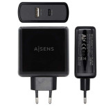 Cargador de pared USB-C + USB-A 3.0 57W