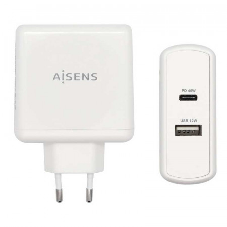 Cargador de pared USB-C + USB-A 3.0 57W