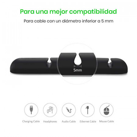 PACK ORGANIZADOR CABLES UGREEN