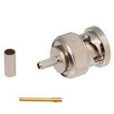 Conector BNC Macho crimpar para RG-174