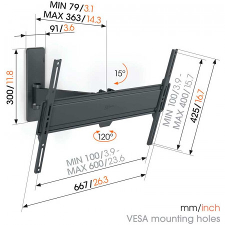 VOGEL´S QUICK TVM 1623