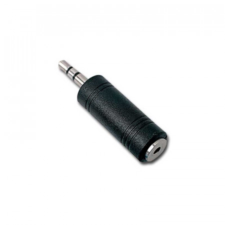 Adaptador Jack hembra 2,5mm. a Jack macho 3,5mm.