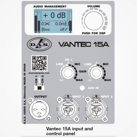 2xVANTEC 15A+Pack Soporte
