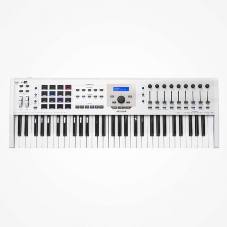 ARTURIA KEYLAB 61 MKII BLANCO + Soporte ADAM HALL SKS 04 + Monitores YAMAHA HS7