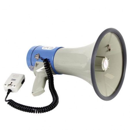 Megáfono VELLEMAN MP25SFM 25W