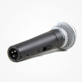 SHURE SM58 SE + Soporte Pie Micrófono + Cable XLR 3m