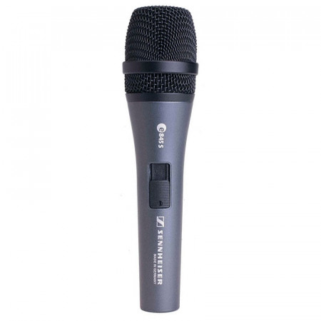 SENNHEISER E 845S + Soporte Pie Micrófono + Cable XLR 3m