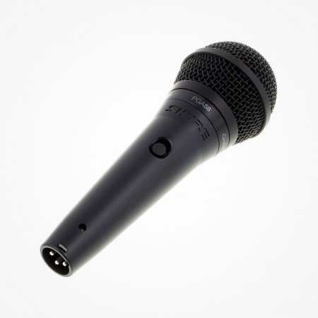 SHURE PGA58-XLR + Soporte Pie Micrófono