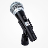 SHURE PGA48-XLR-E + Soporte Pie Micrófono