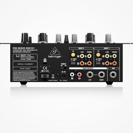 Mesa de mezclas DJ BEHRINGER PRO MIXER NOX101