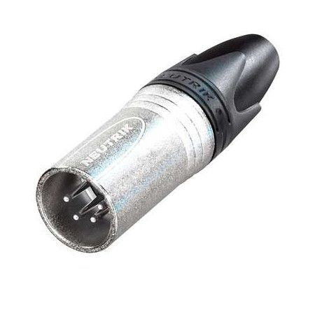 Conector XLR Macho 4 Pines Neutrik NC4MXX