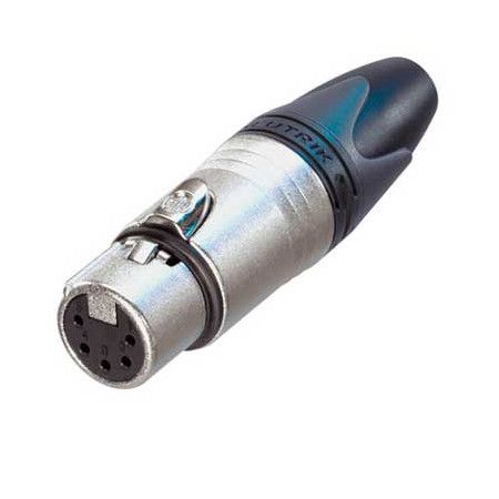 Conector XLR Hembra 5 Pines Neutrik NC5FXX